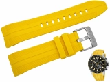 Oryginalny pasek żółty Festina Chrono Bike F20376 F20376/4 silikon